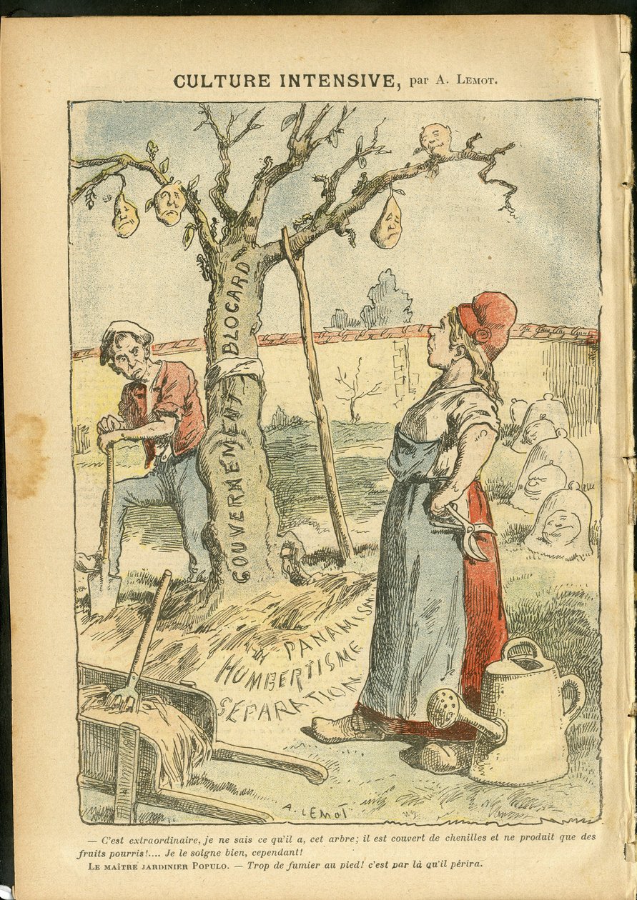 Ilustracja Achille Lemot (1846-1909) w Le Pelerin autorstwa Achille Lemot