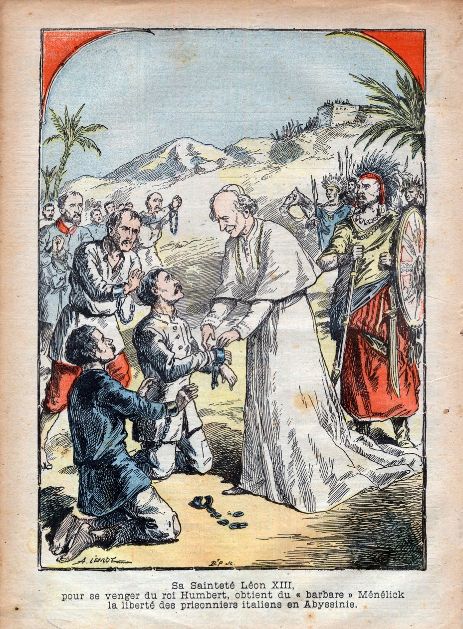 Papież Leon XIII (Vincenzo Gioacchino Pecci autorstwa Achille Lemot