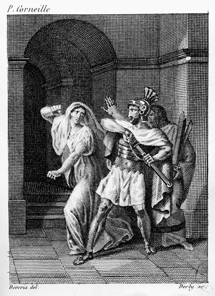 Ilustracja z Horatii autorstwa Pierre