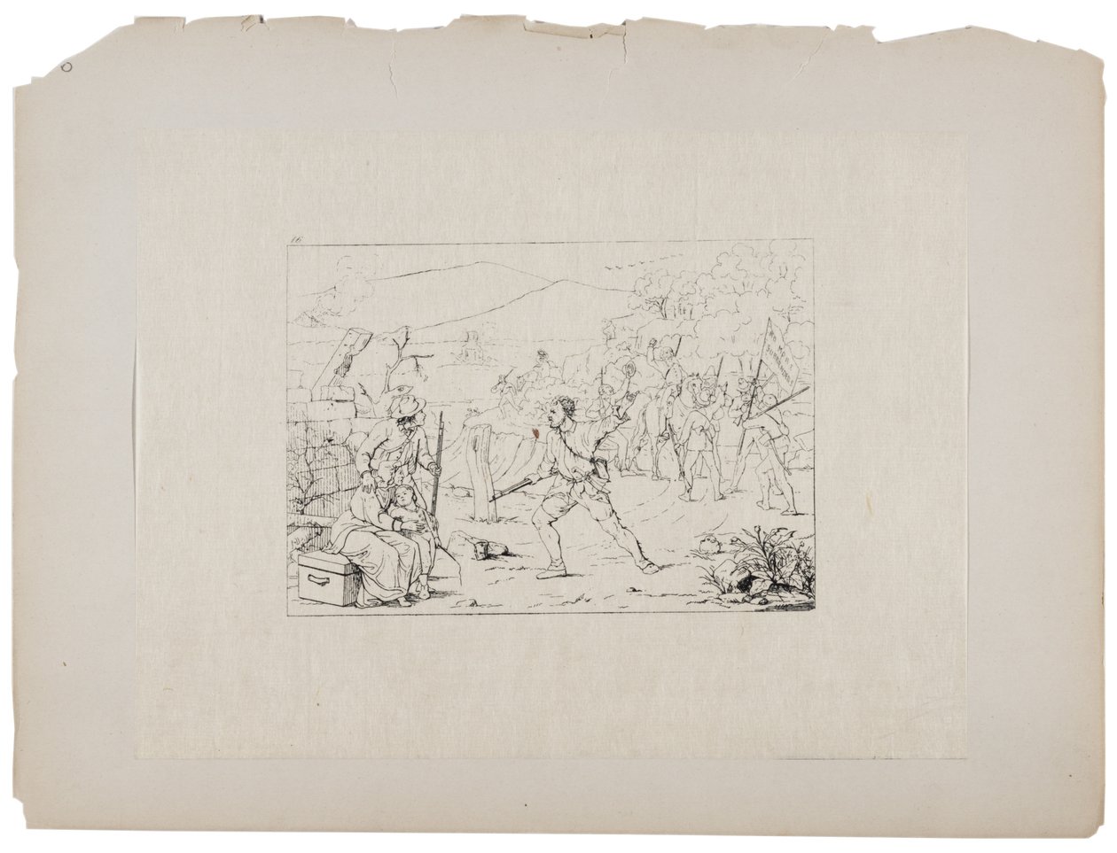 Powstawanie band partyzanckich, ok. 1880-90 autorstwa Adalbert John Volck