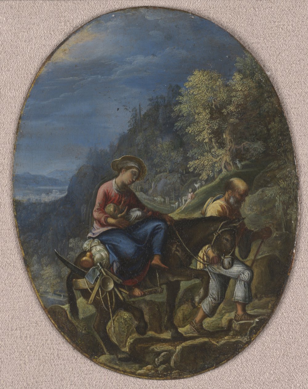 Ucieczka do Egiptu autorstwa Adam Elsheimer