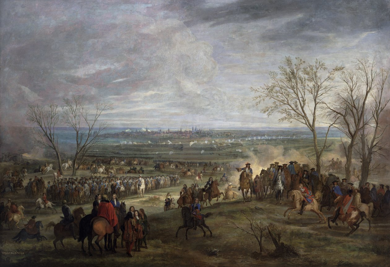 Oblężenie Valenciennes, 1677 autorstwa Adam Frans van der Meulen