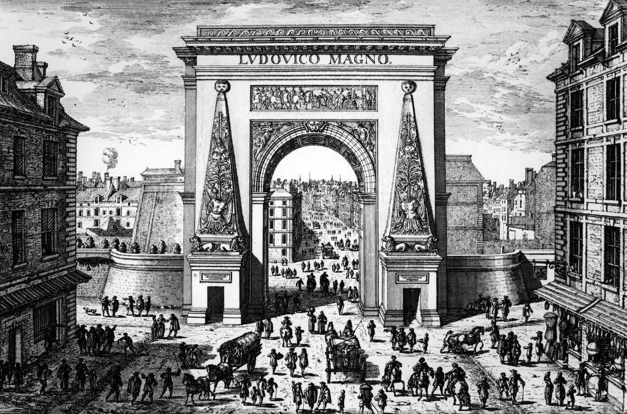 Porte Saint-Denis autorstwa Adam Perelle