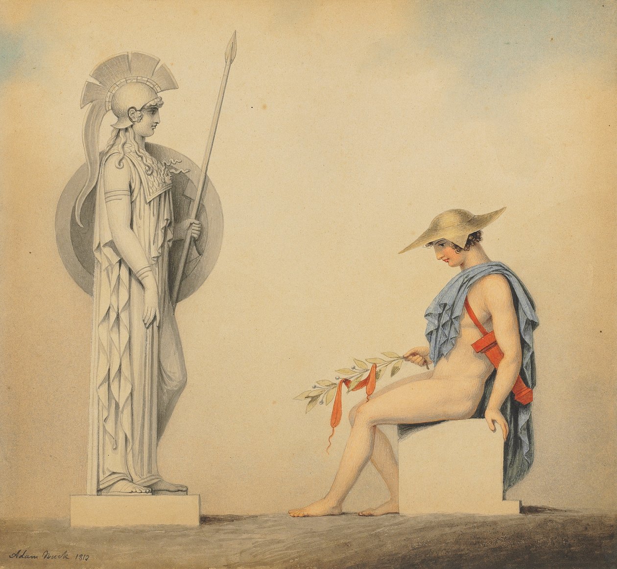 Ekspiacja Orestes, 1813 autorstwa Adam Buck