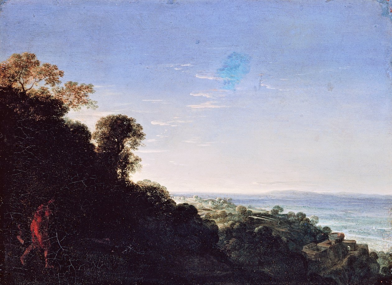 Aurora (Morgenlandschaft, Poranny krajobraz), obraz Adama Elsheimera (1578-1610) autorstwa Adam Elsheimer