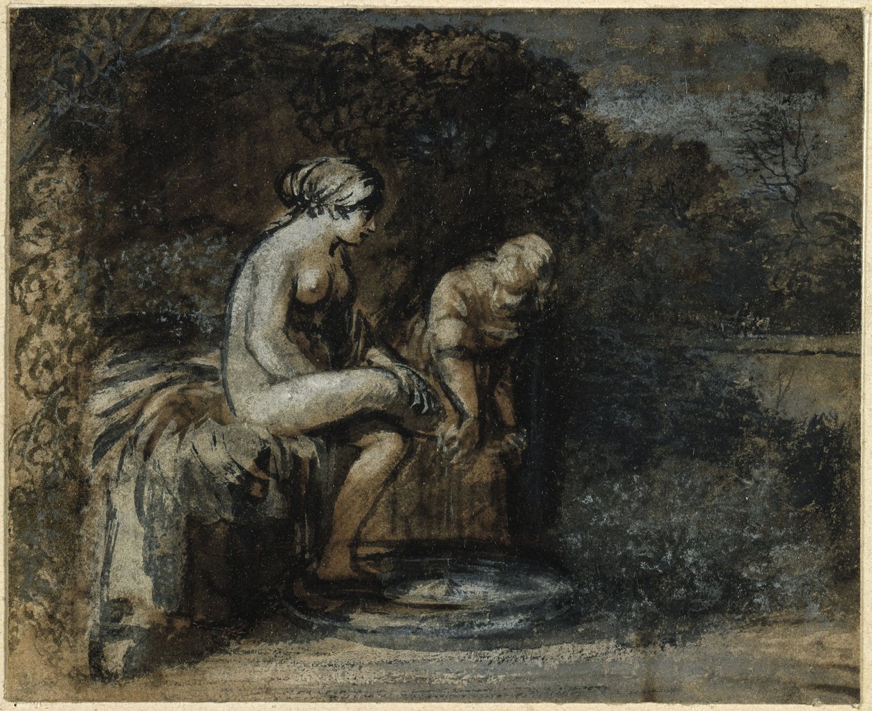 Batszeba w kąpieli autorstwa Adam Elsheimer