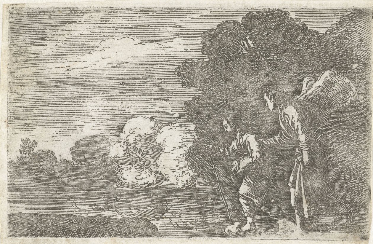 Niemiecki: Tobias und der Engel Tobias i anioł
























" autorstwa Adam Elsheimer
