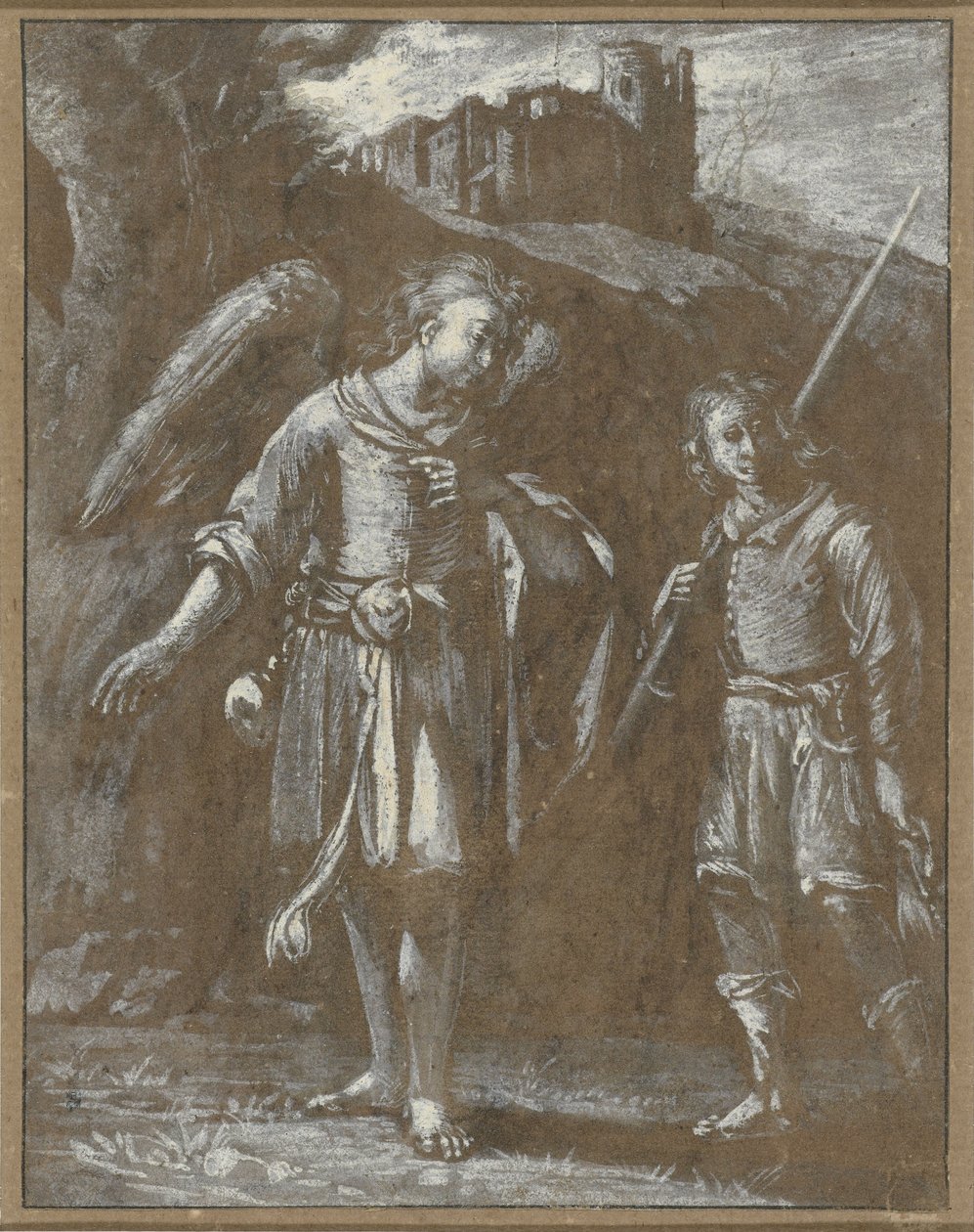 Niemiecki: Tobias und der Engel Tobias i anioł
























" autorstwa Adam Elsheimer