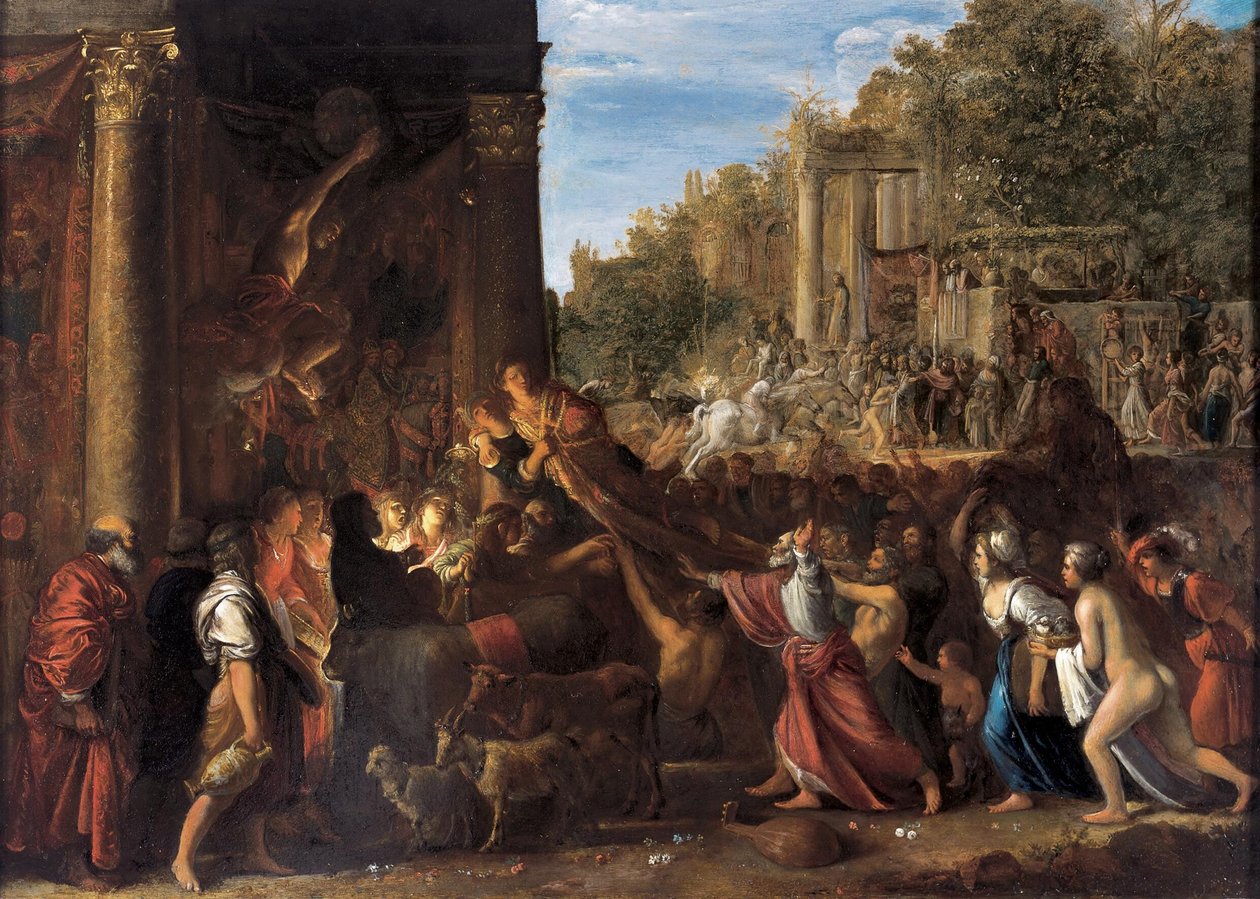 Zadowolony autorstwa Adam Elsheimer