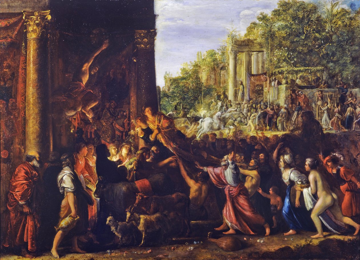 Zadowolony autorstwa Adam Elsheimer