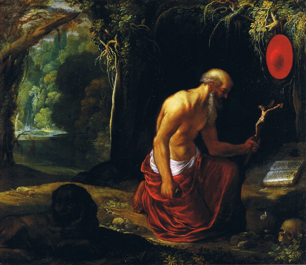 Święty Jerome na pustyni autorstwa Adam Elsheimer