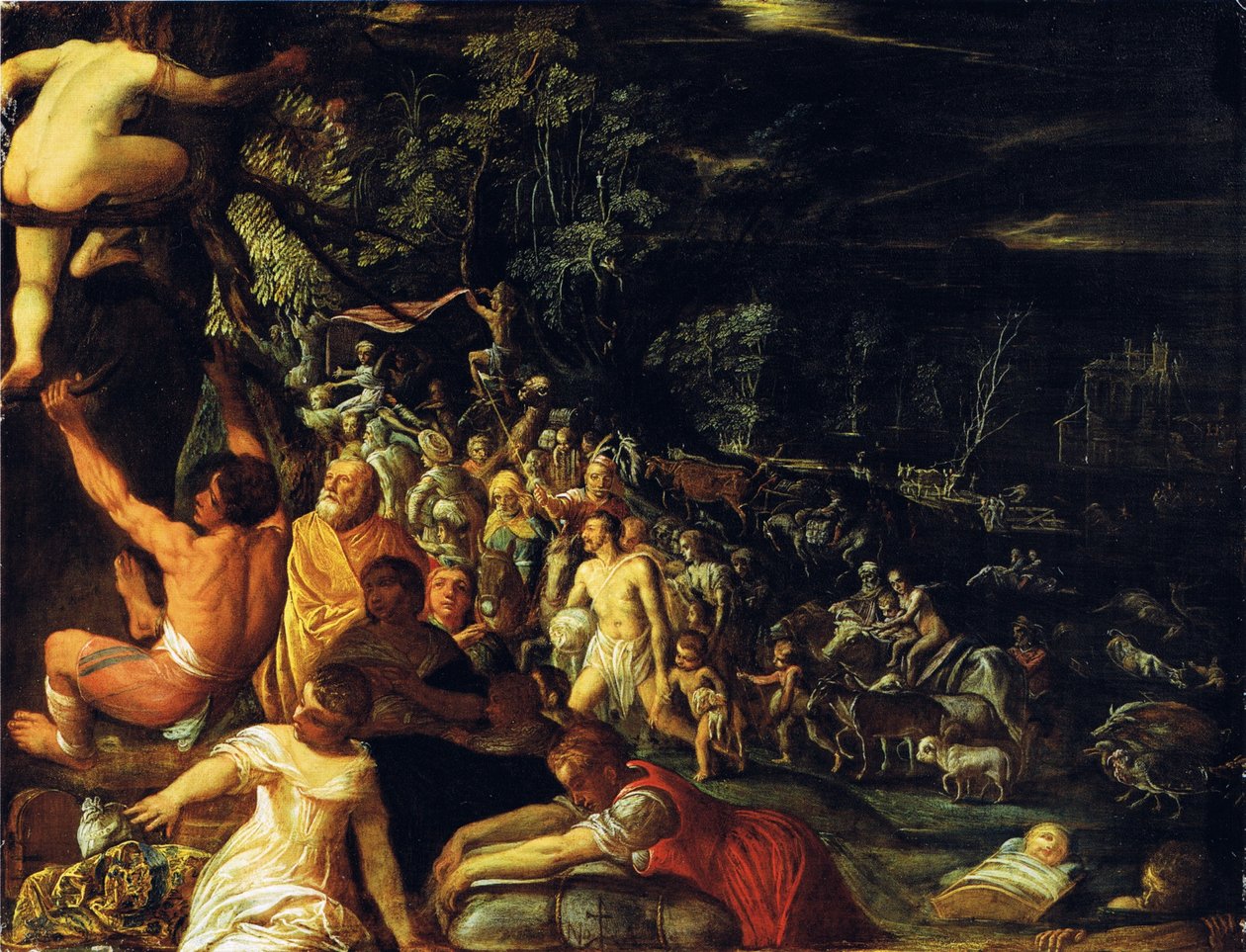Potop autorstwa Adam Elsheimer