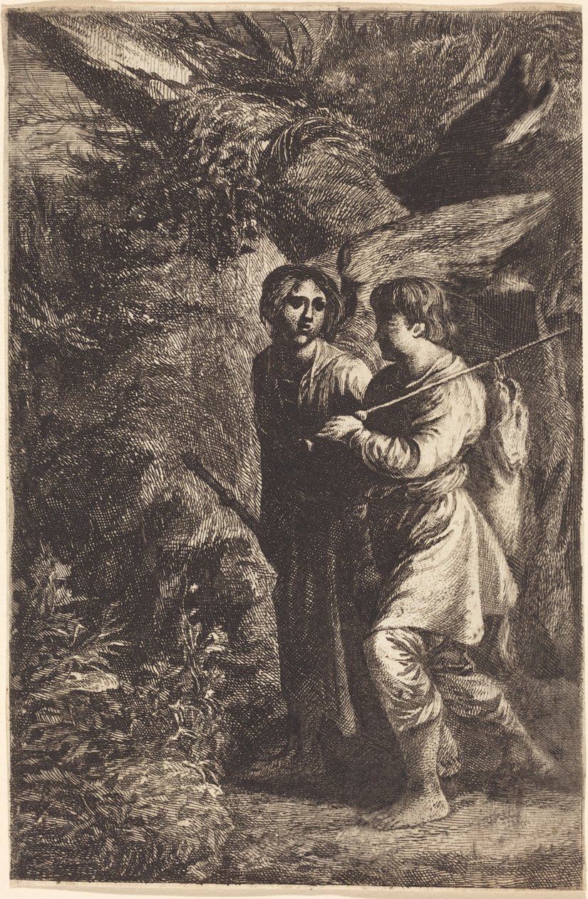 Tobiasz i anioł autorstwa Adam Elsheimer