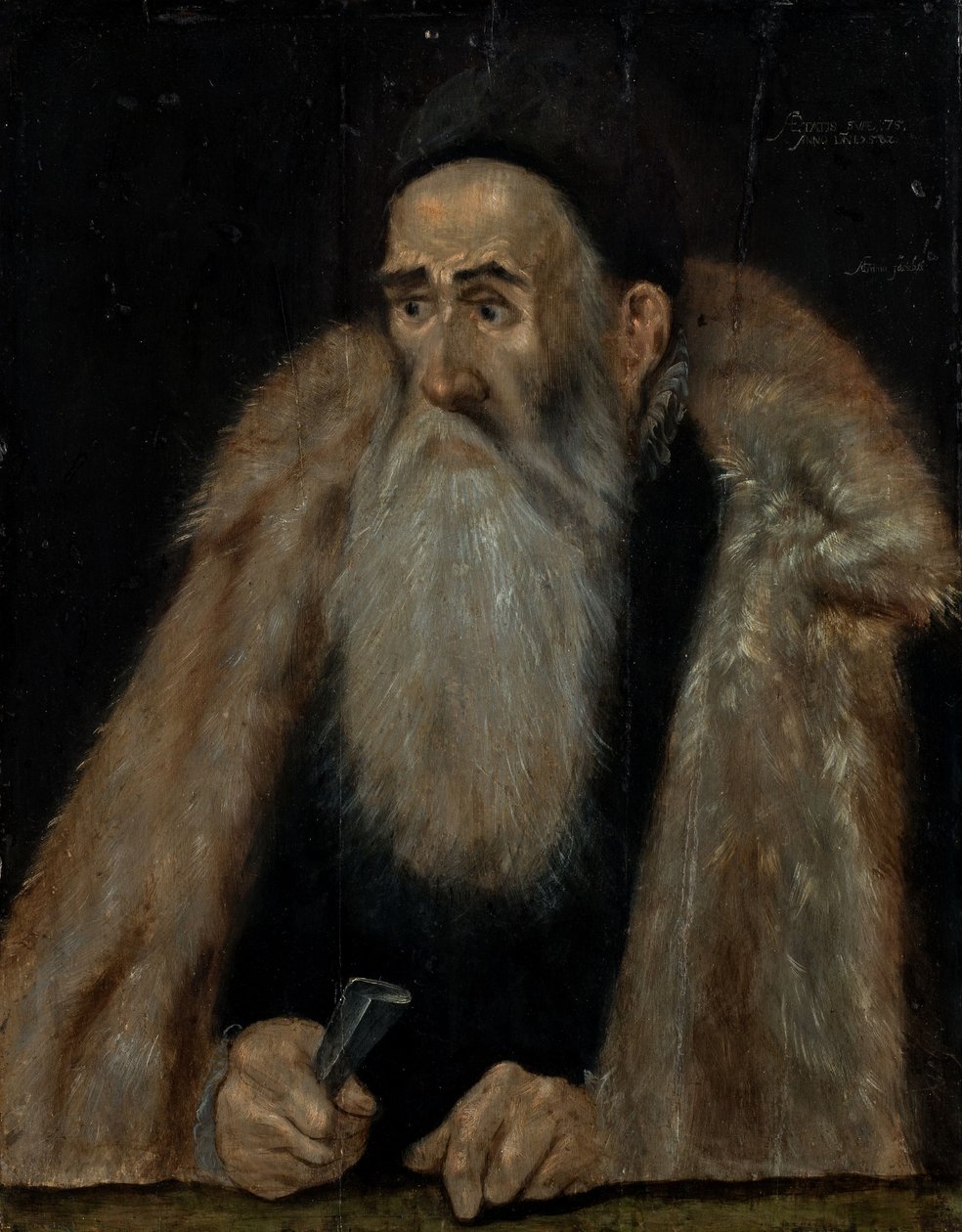 Portret starca autorstwa Adam Grimmer
