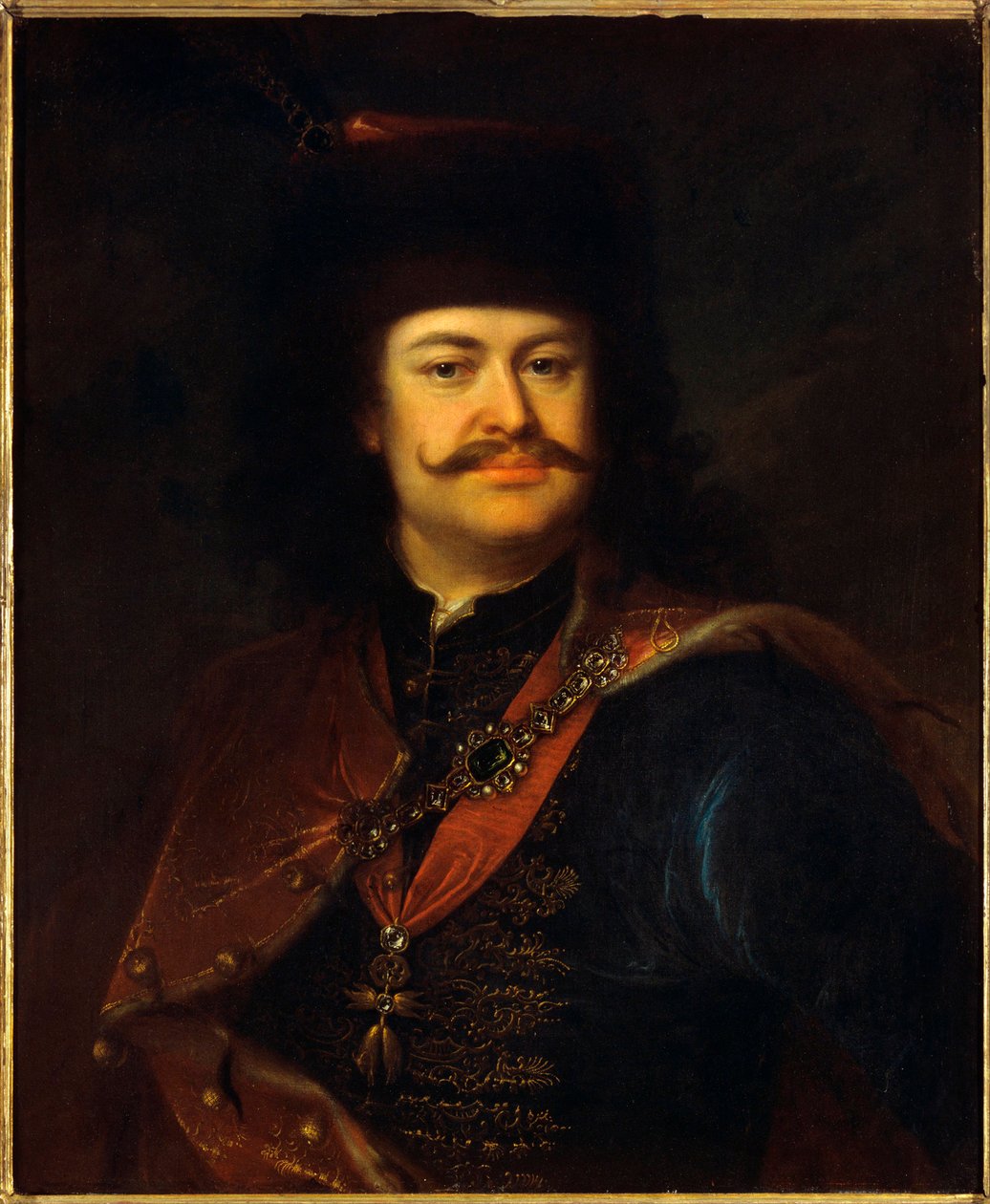 Francois II Rakoczi (1676-1735), książę Węgier i Transylwanii - Obraz Adama Manyoki (1673-1757), olej na płótnie (75,5x62,5 cm) autorstwa Ádam Mányoki