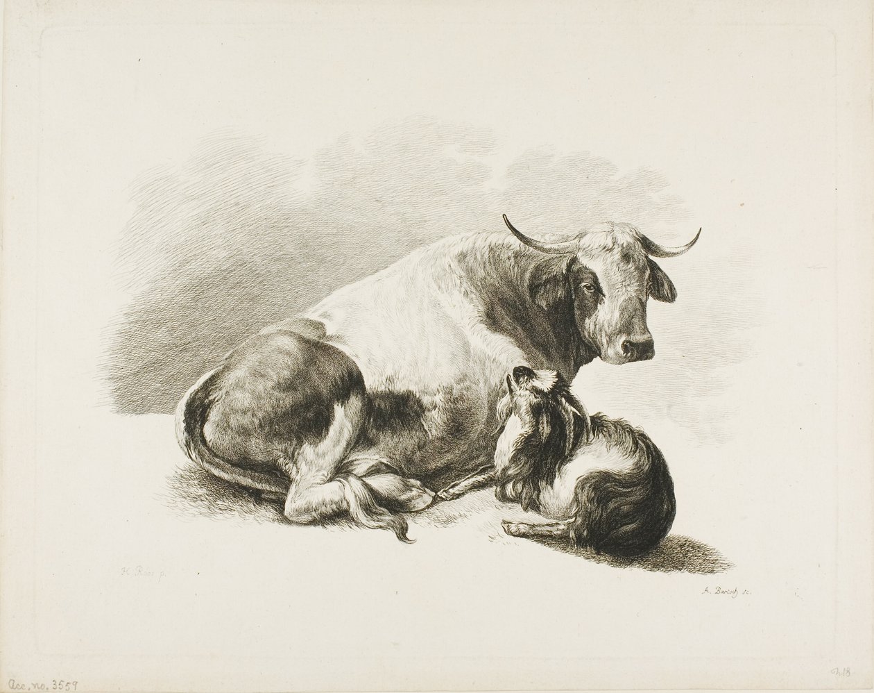 Animal Piece autorstwa Adam von Bartsch