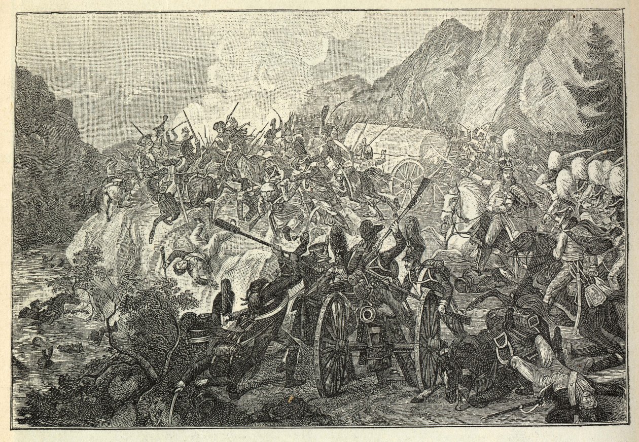 Bitwa pod Katzbach 26 sierpnia 1813 r. autorstwa Adam von Bartsch