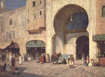 Bazar autorstwa Addison Thomas Millar