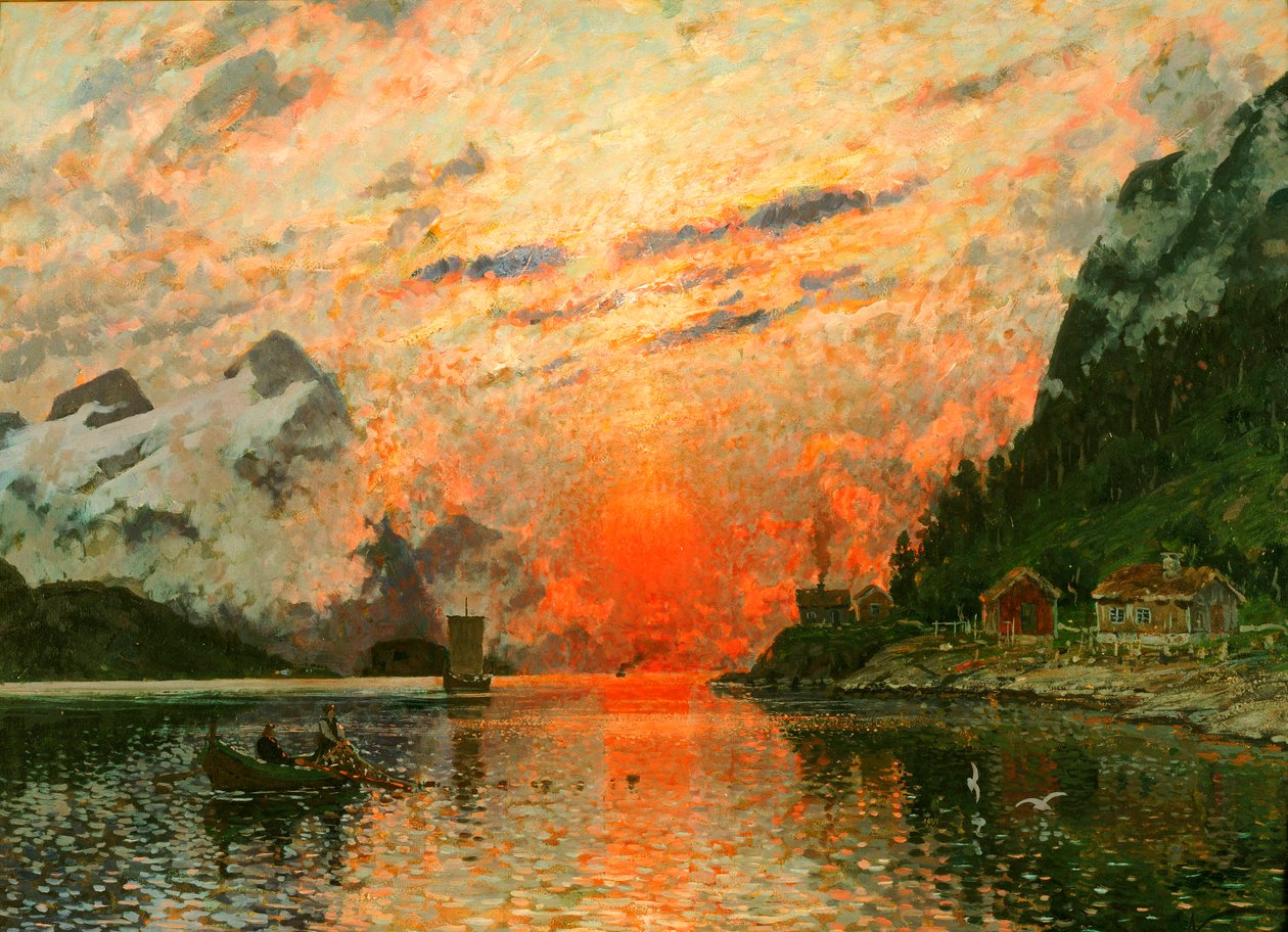 Fiord autorstwa Adelsteen Normann