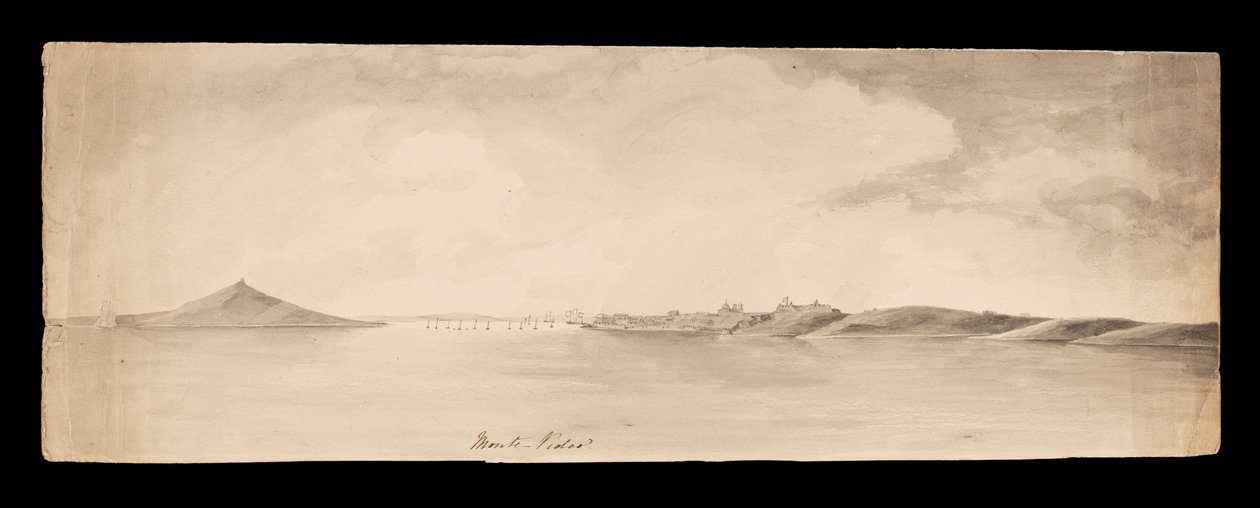 Album Monte Video z Indii Zachodnich, Ameryki Północnej i Borneo autorstwa Admiral Sir Edward Gennys Fanshawe