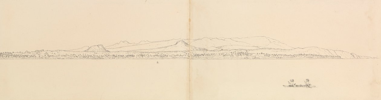 Savaii, Wyspy Nawigatorów [Samoa], wrzesień 1849 r. autorstwa Admiral Sir Edward Gennys Fanshawe