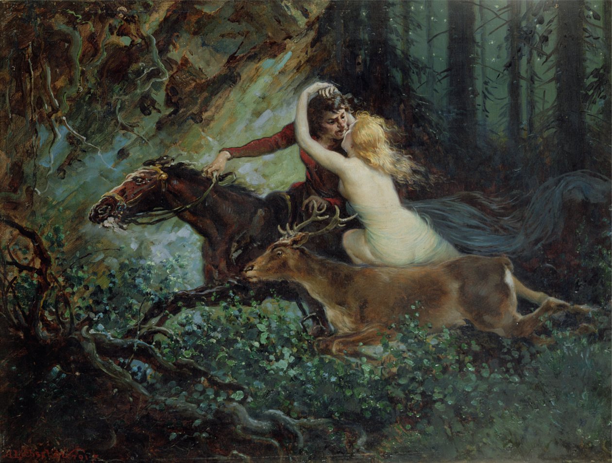 Elegia czeska, 1917 autorstwa Adolf Liebscher