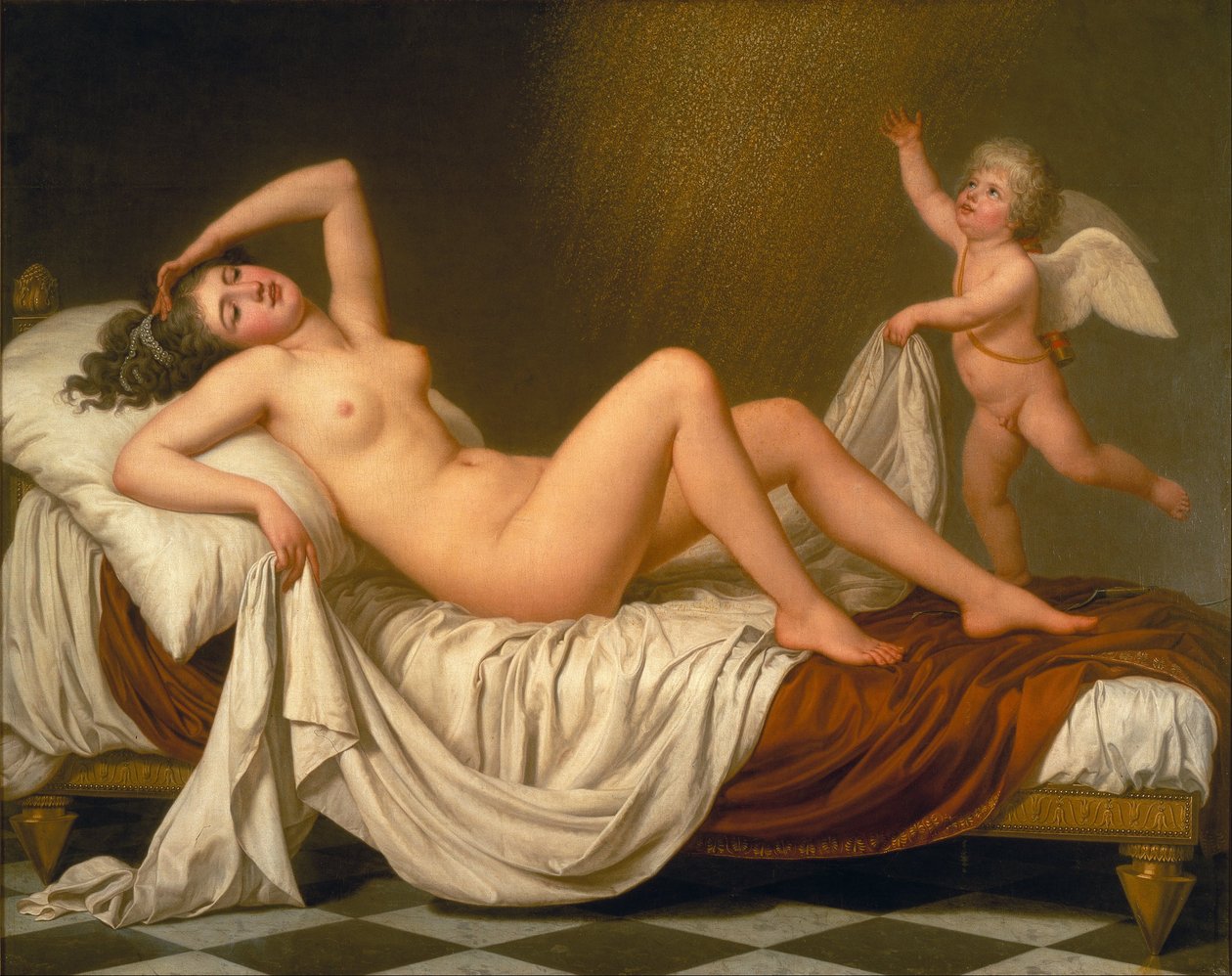 nAngielski: Danae and the Shower of Gold Svenska: Danae och guldregnet autorstwa Adolf Ulrich Wertmuller