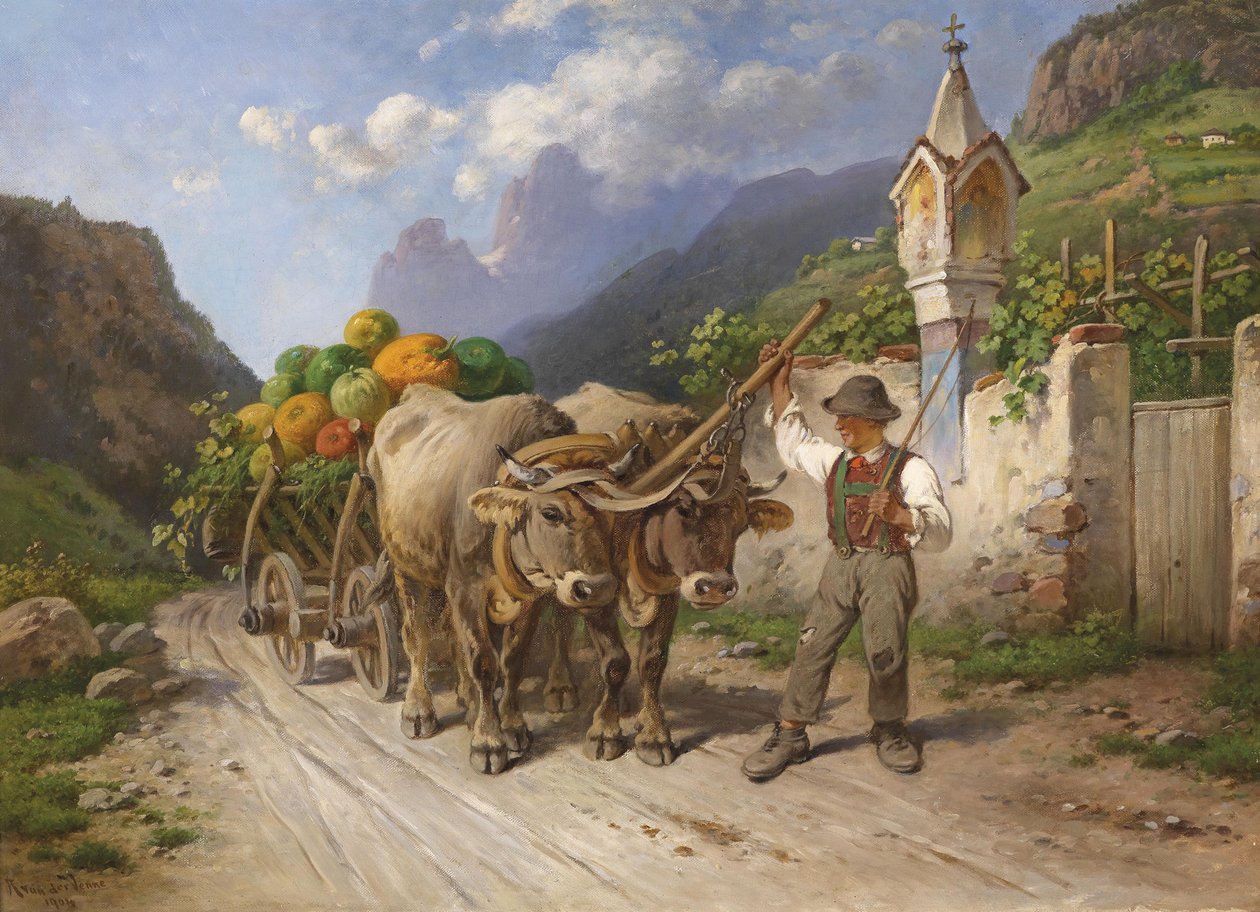 Bogate zbiory autorstwa Adolf van der Venne