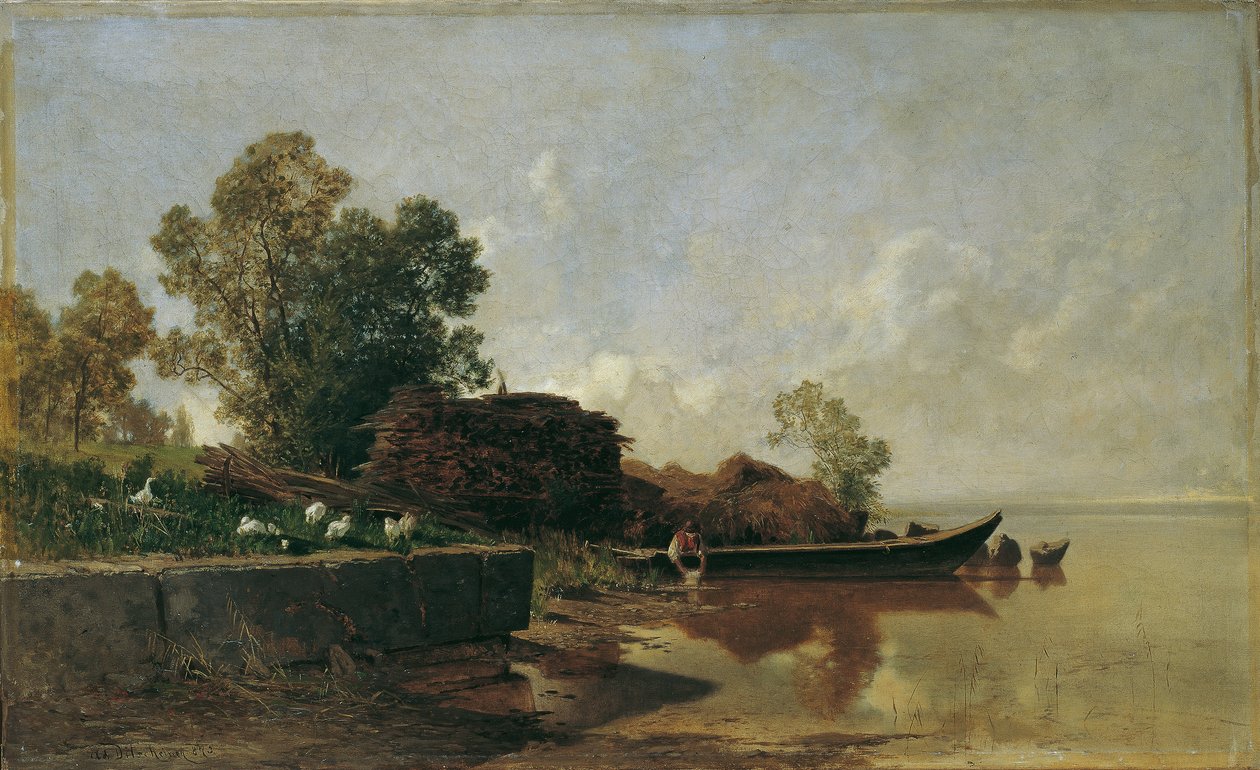 Fraueninsel w Chiemsee autorstwa Adolf Gustav Ditscheiner