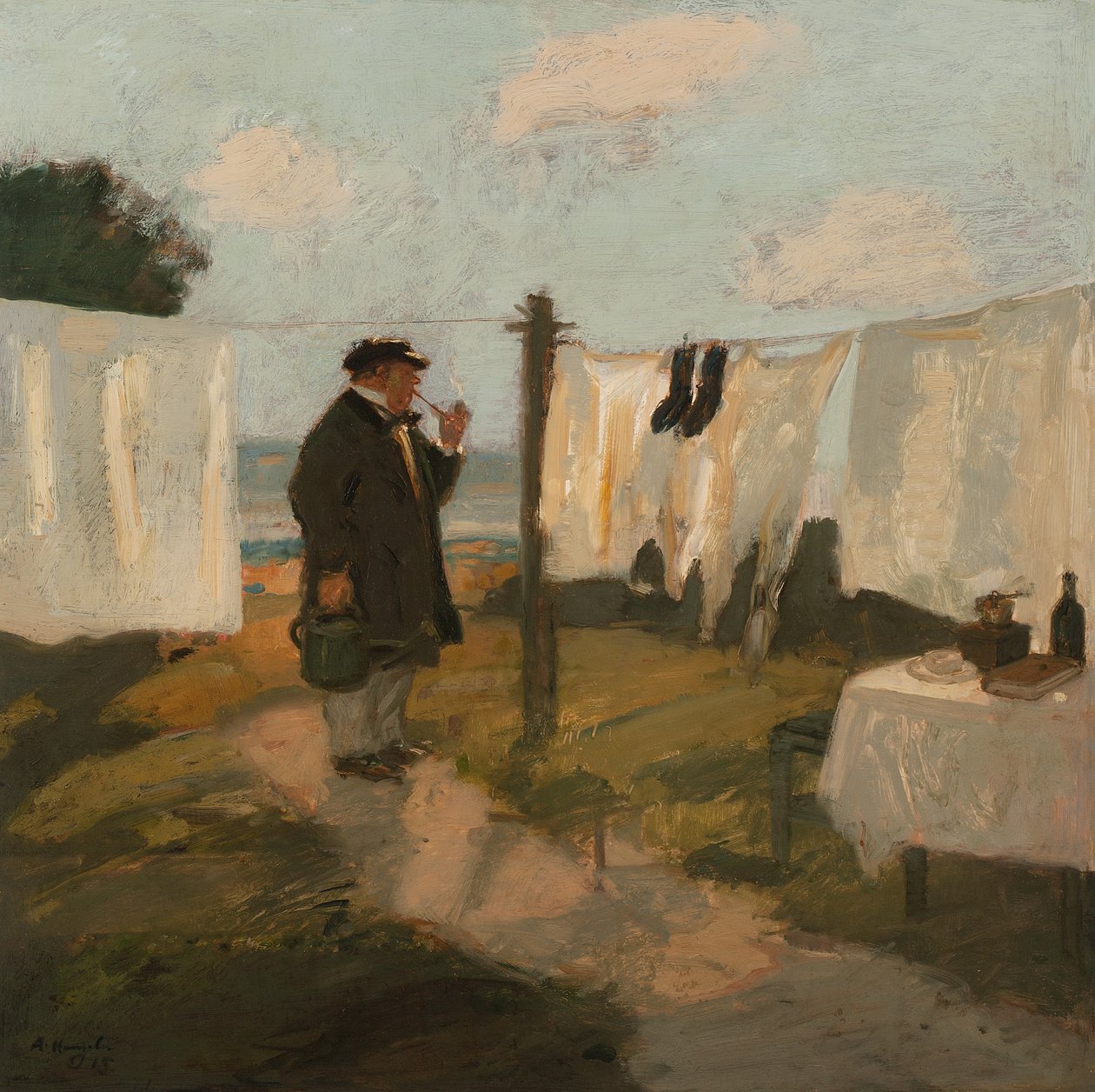 Łąka płuczkowa, 1915 autorstwa Adolf Hengeler