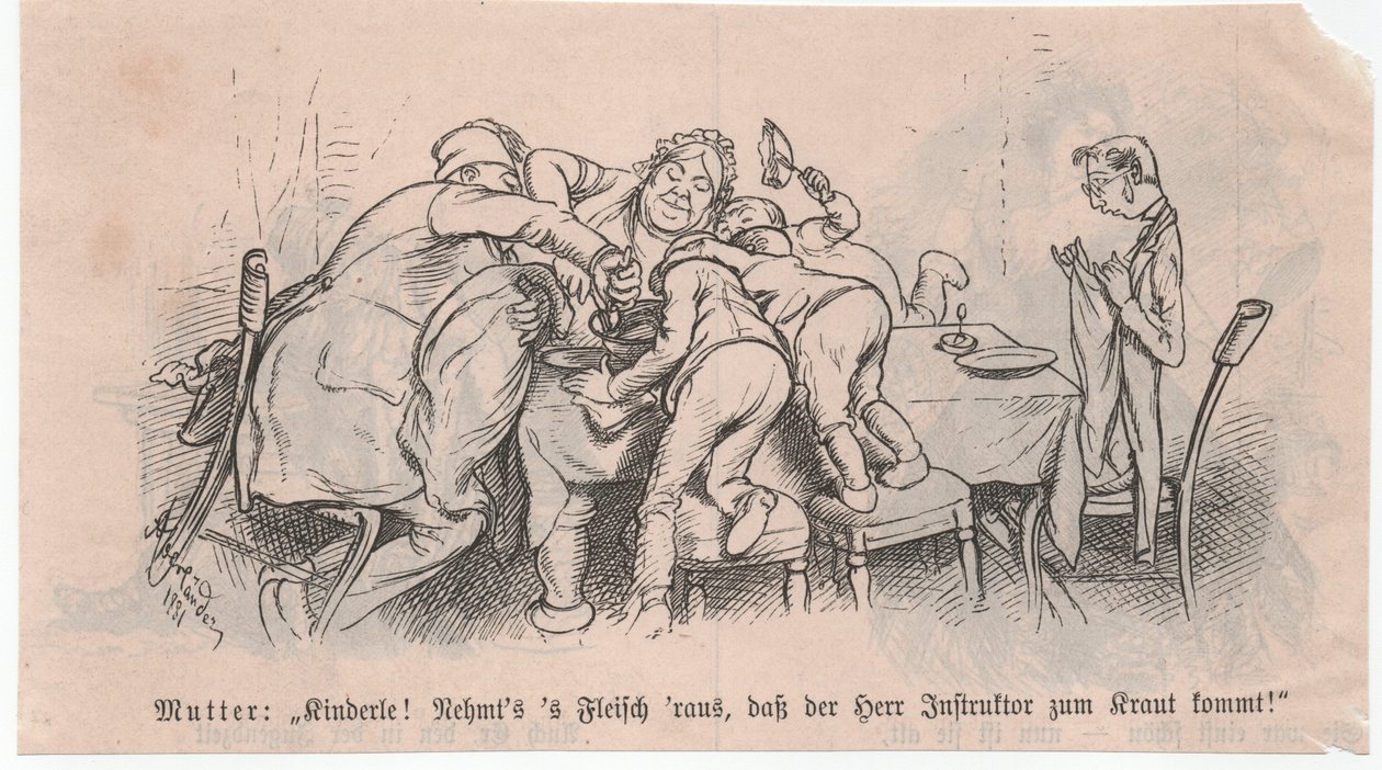 Szczęśliwy instruktor autorstwa Adolf Oberländer