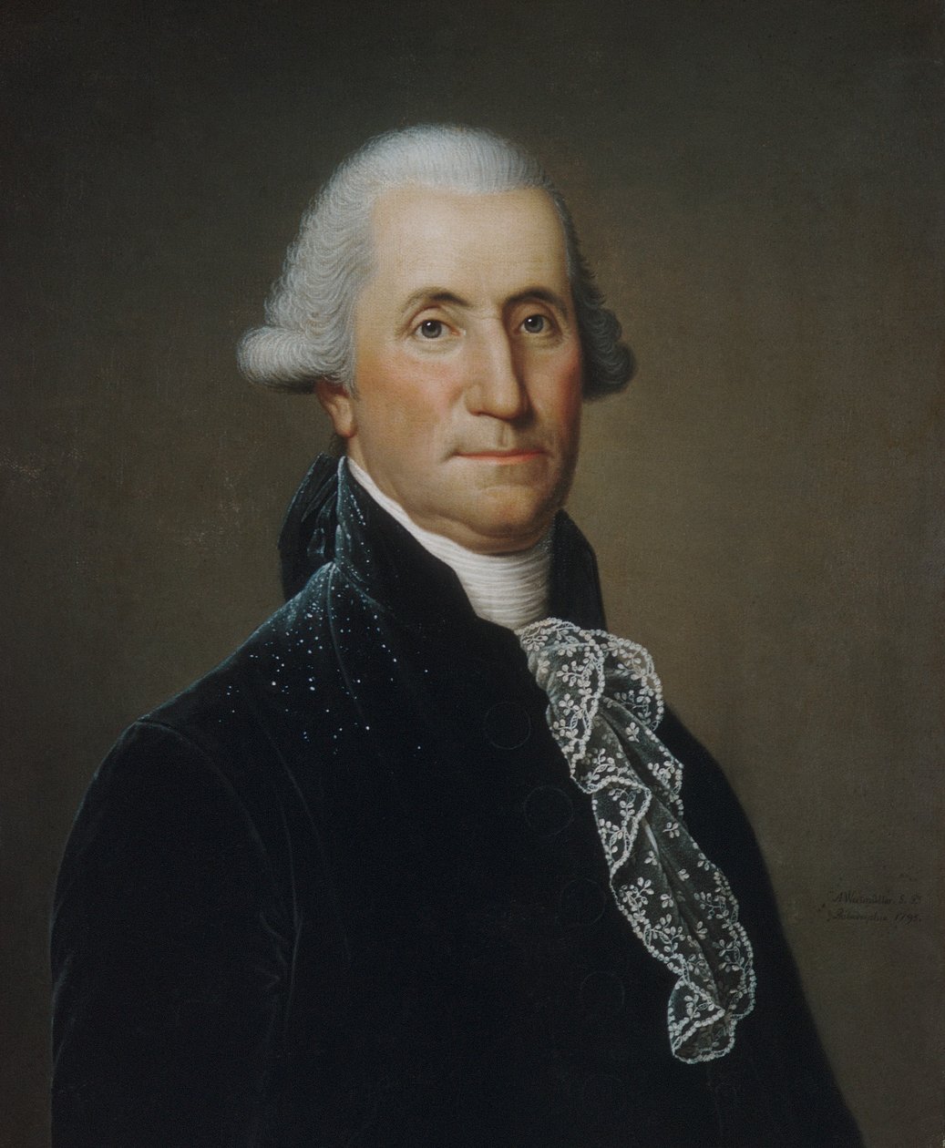 Jerzego Waszyngtona, 1795 r autorstwa Adolf Ulrich Wertmuller