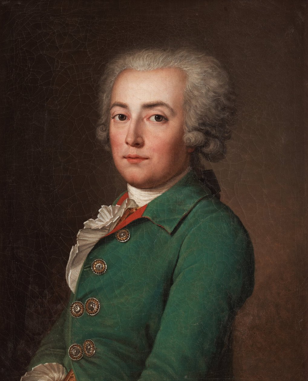 Portret Stanisława Marii Adelajdy, hrabiego Clermont-Tonnerre 1757-1792, 1781 autorstwa Adolf Ulrich Wertmuller