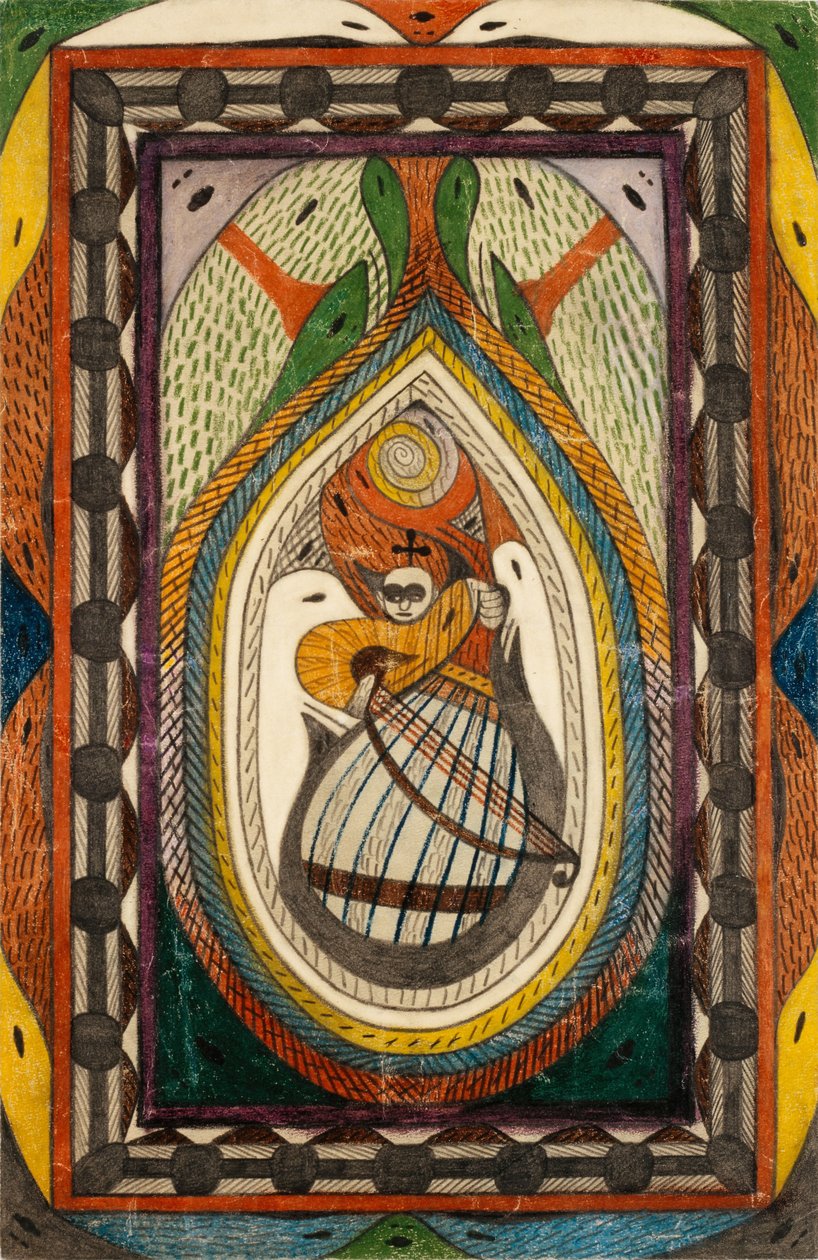 Muzyk autorstwa Adolf Wolfli