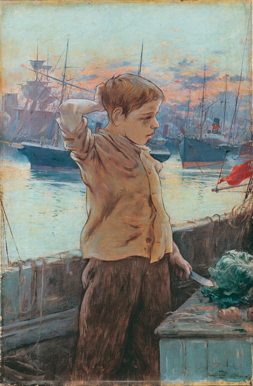 ""Le Mousse"" (Chłopiec ze statku) Peinture d
