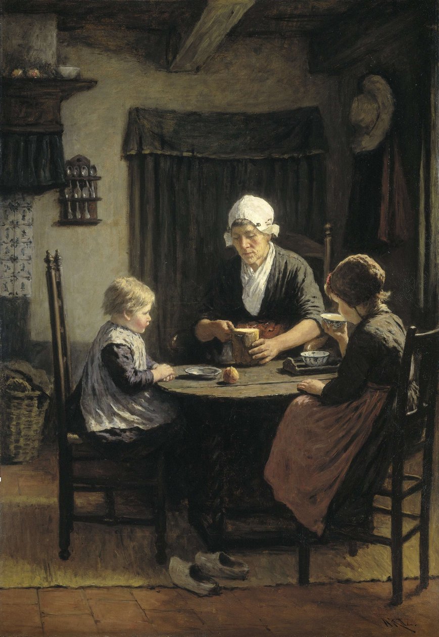 U babć autorstwa David Adolph Constant Artz
