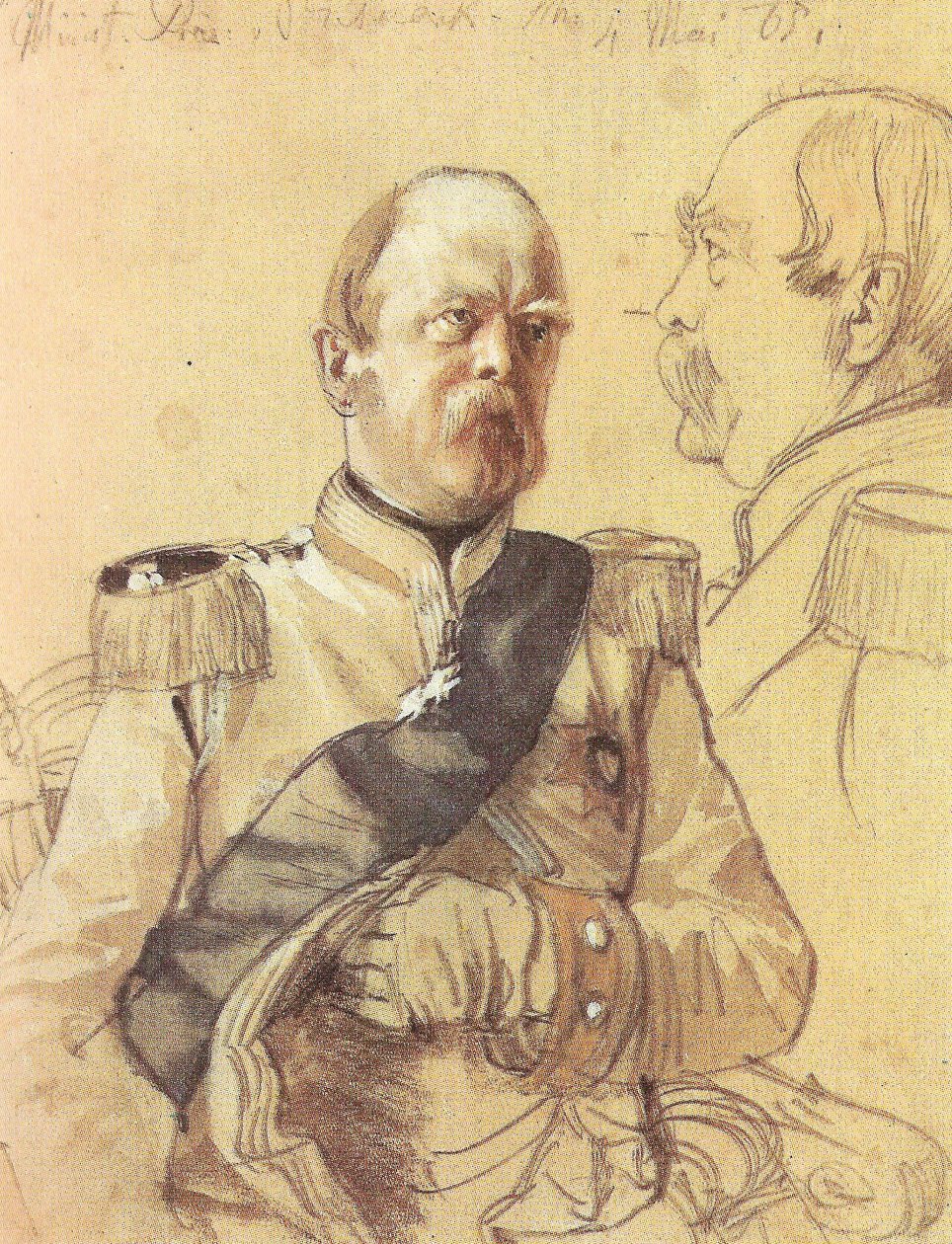 Bismarcka autorstwa Adolph Menzel