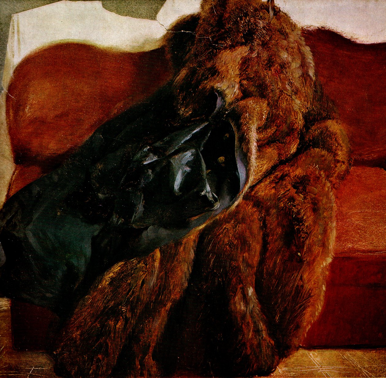 Futro artysty autorstwa Adolph Menzel