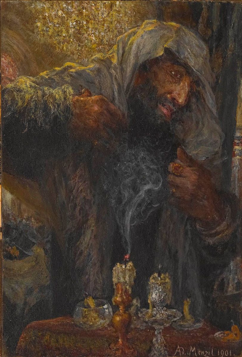 Koniec Święta Pojednania autorstwa Adolph Menzel