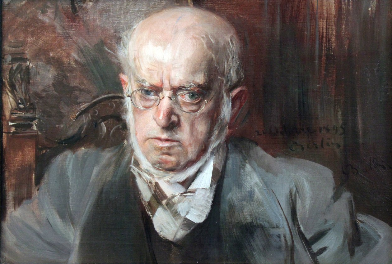Malarz Adolph Menzel autorstwa Adolph Menzel