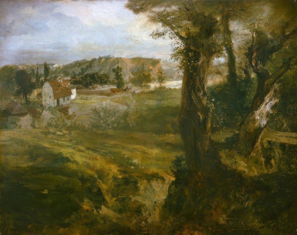 Na Kreuzbergu autorstwa Adolph Menzel