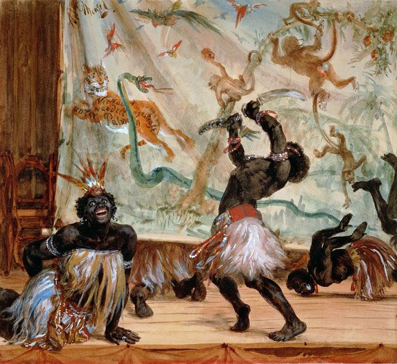 Zulusi autorstwa Adolph Menzel