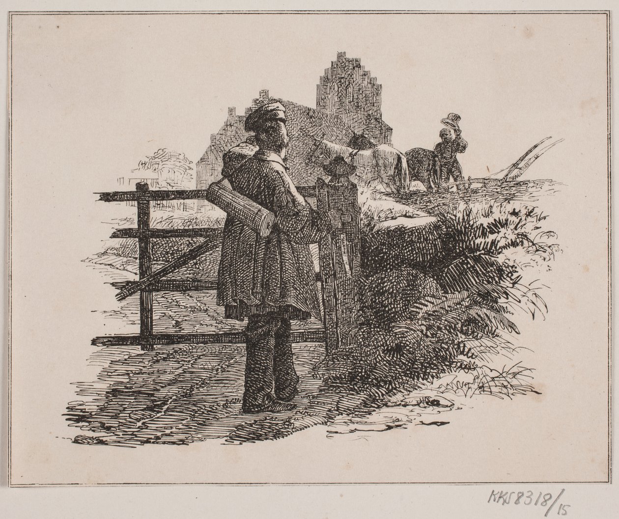 Czas wieczorny autorstwa Johan Adolph Kittendorff