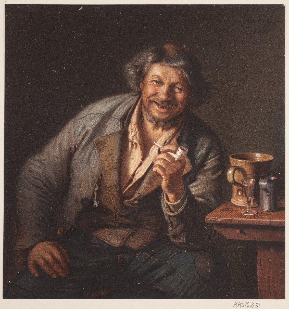 Szczęśliwy żeglarz autorstwa Johan Adolph Kittendorff