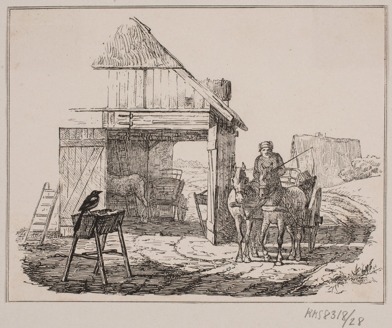 Zniszczenie autorstwa Johan Adolph Kittendorff