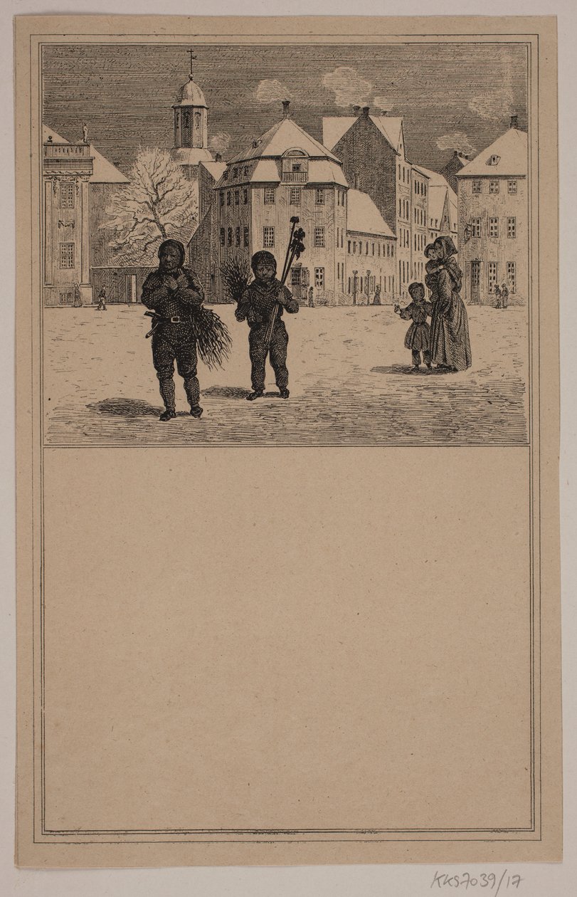 Kominiarzy. Nie. 16 w Chr. Winther i M. Rørbye, „25 obrazków dla małych dzieci” autorstwa Johan Adolph Kittendorff