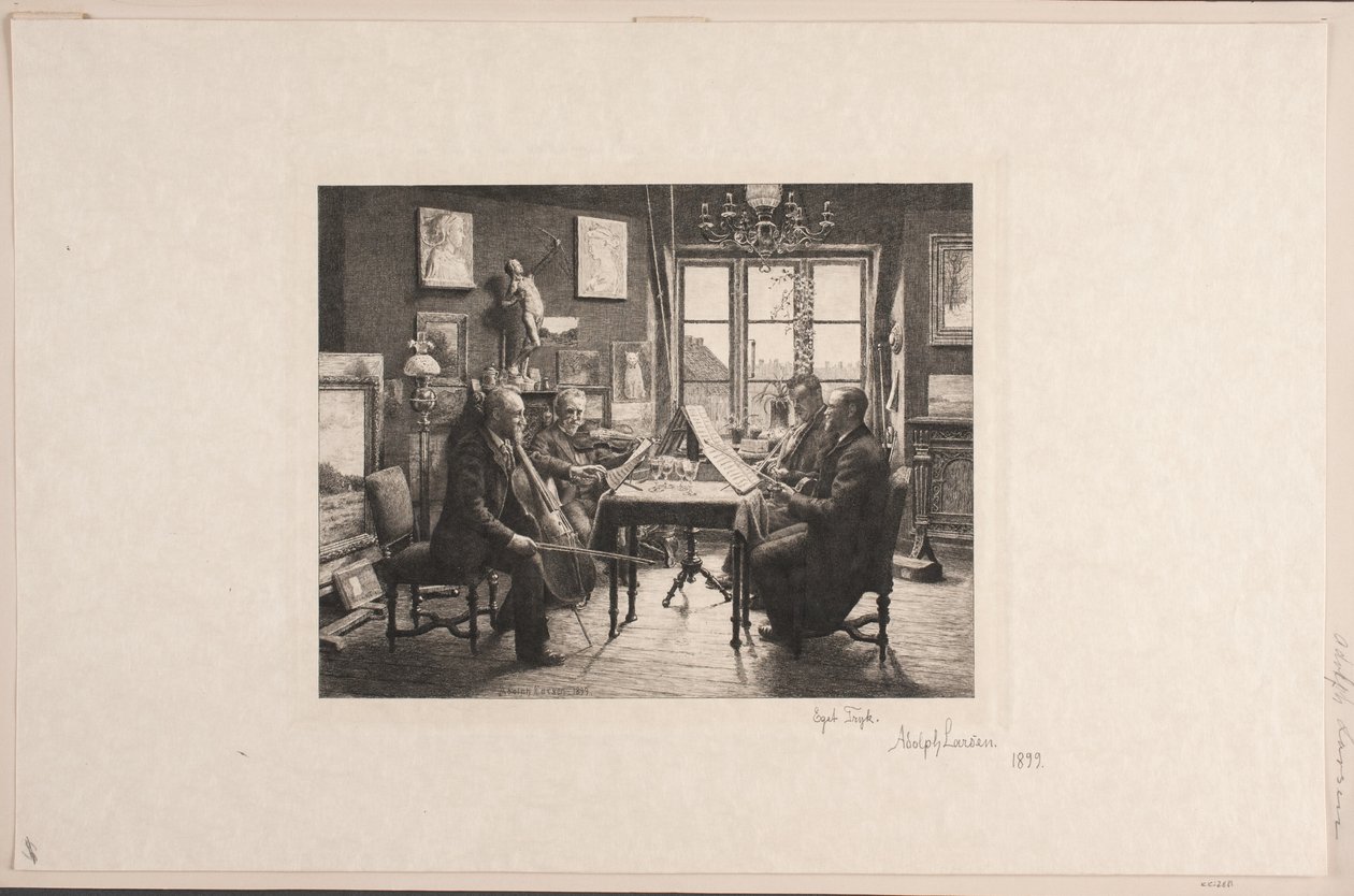Kwartet autorstwa Adolph Larsen