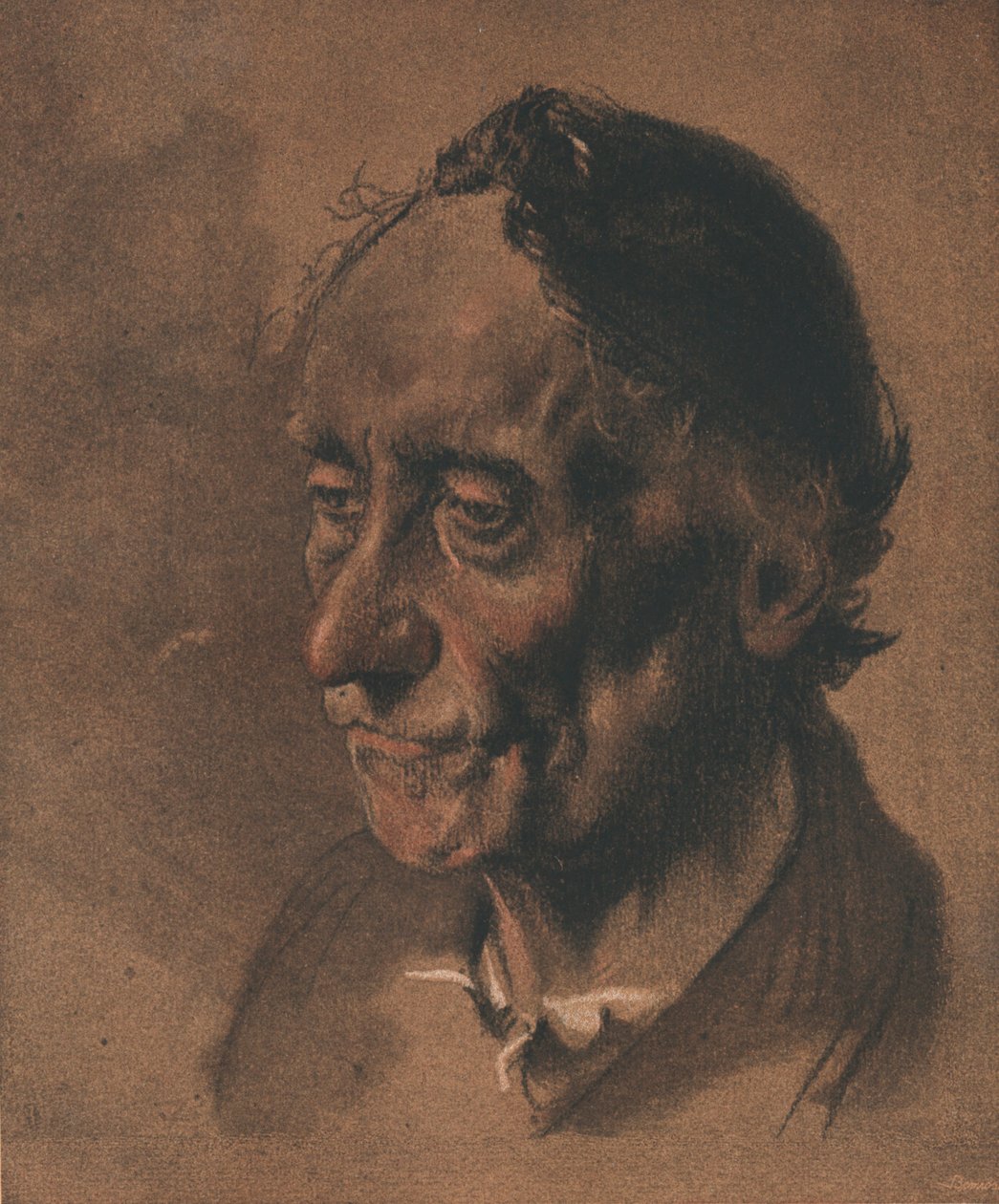 Studium, ok. 1900 autorstwa Adolph Menzel