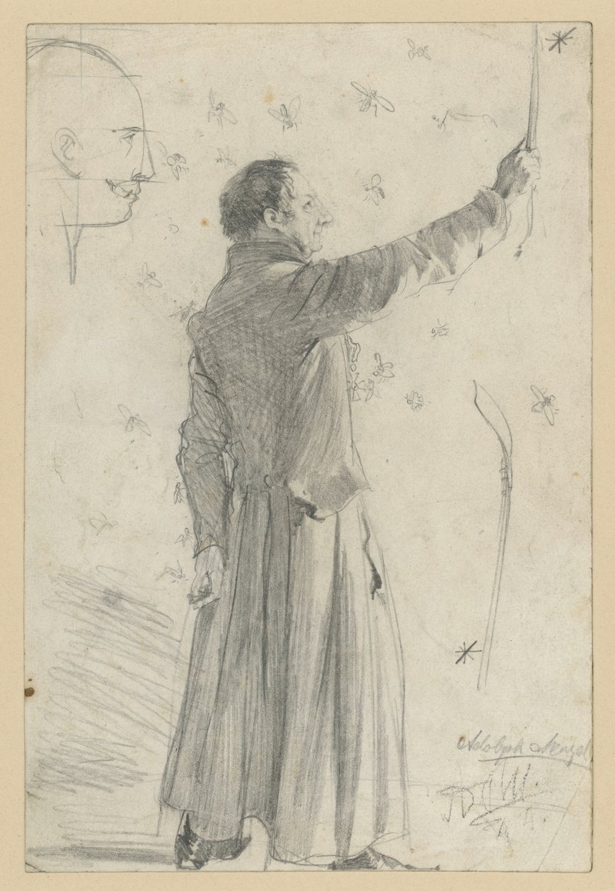 Sędzia okręgowy Karl Martini autorstwa Adolph Menzel