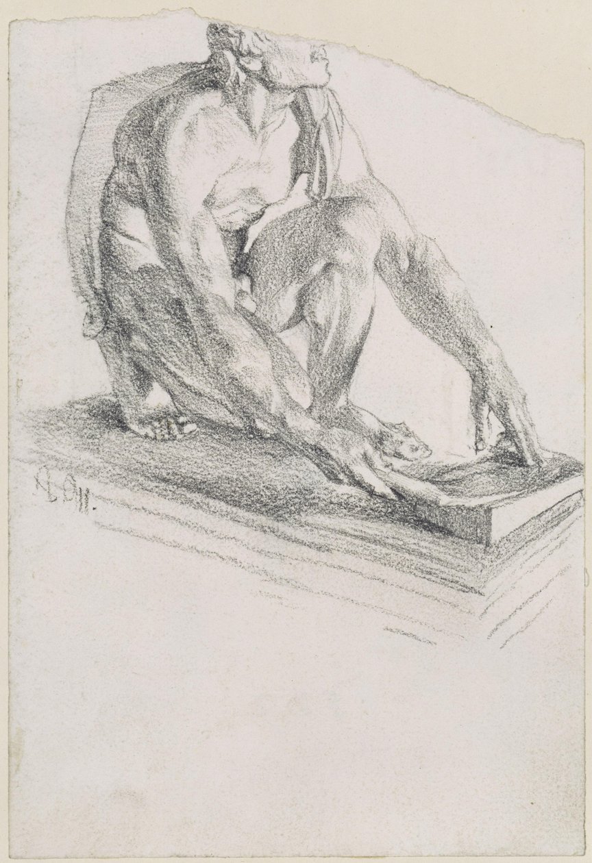 Szlifujący Scyt (odlew na podstawie oryginału znajdującego się w Galerii Uffizi we Florencji) autorstwa Adolph Menzel